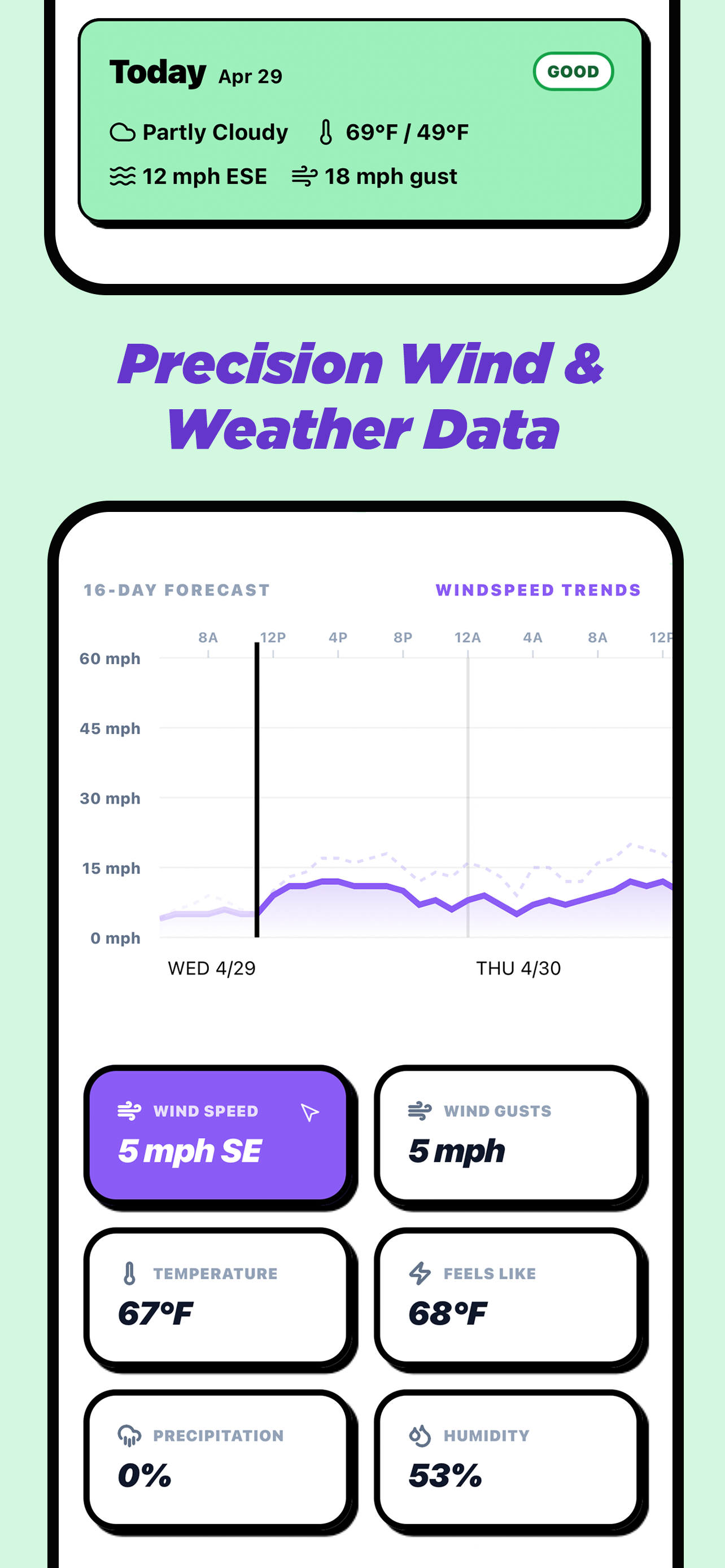Weather Data Screenshot